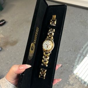 Tag Heuer silver and gold watch